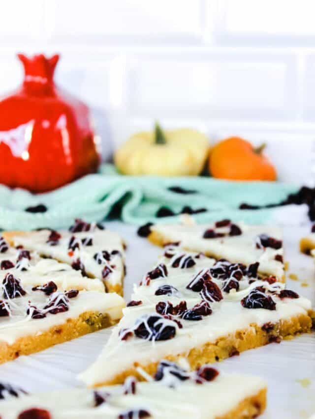 Starbucks Copycat Cranberry Bliss Bars
