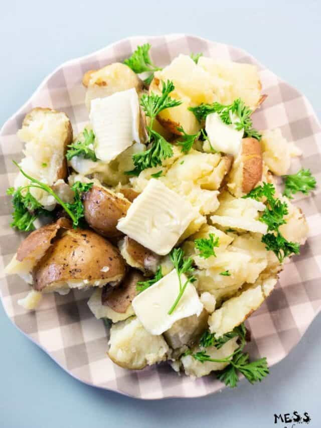 Baked Red Potatoes in the Instant Pot