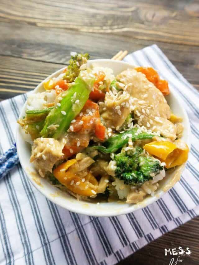 Peanut Butter Chicken in the Instant Pot