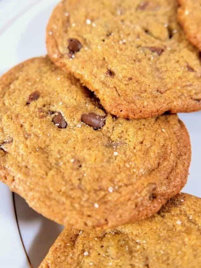 Brown Butter Toffee Cookies