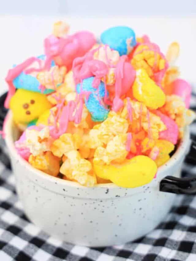 Easter Peep Popcorn