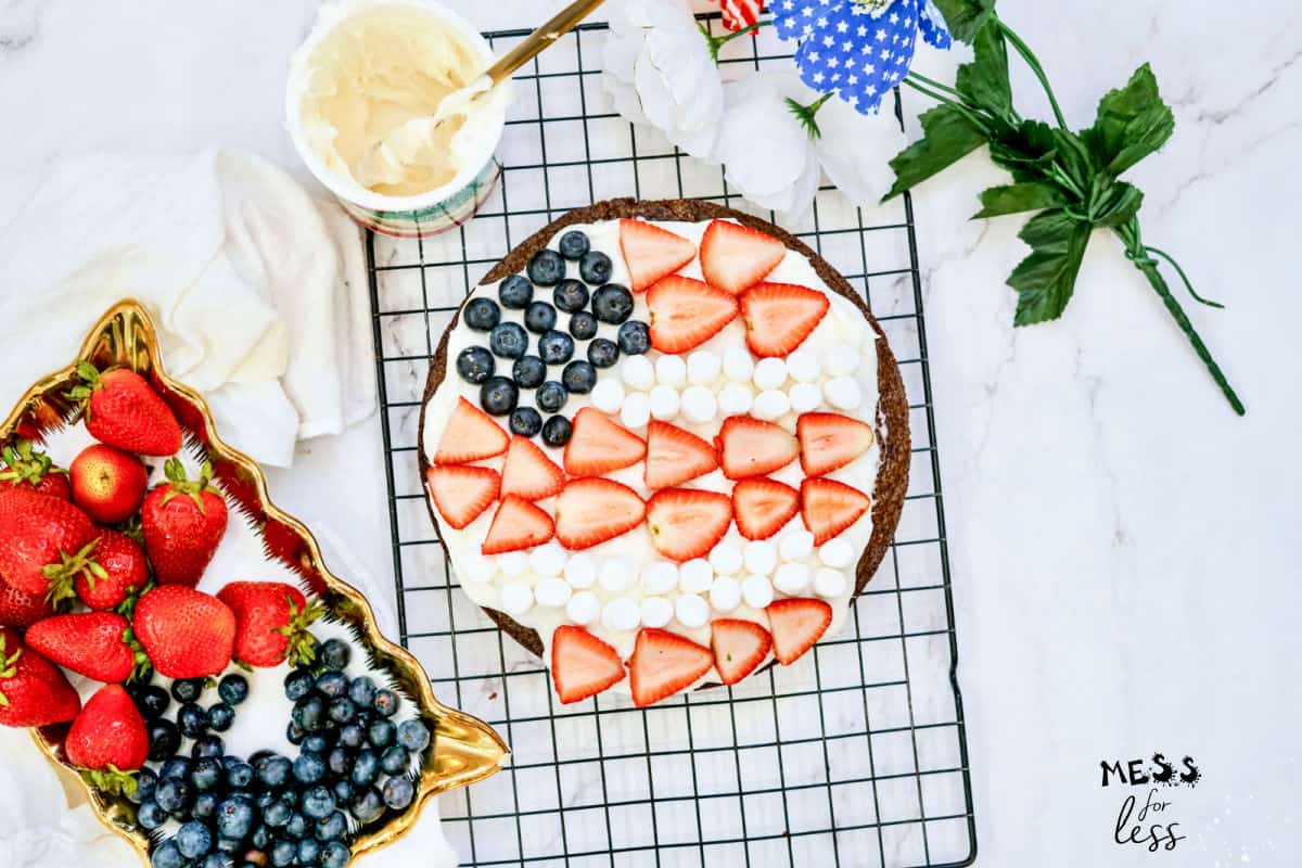 4th of July Brownies Cake