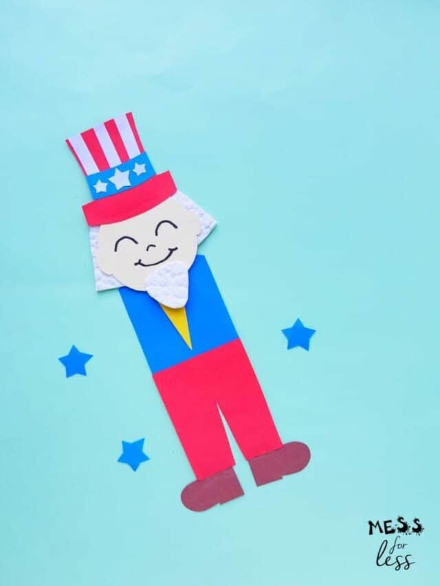Patriotic Uncle Sam Craft