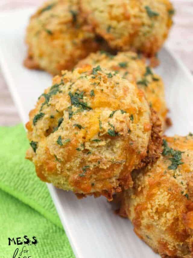 Keto Cheddar Biscuits