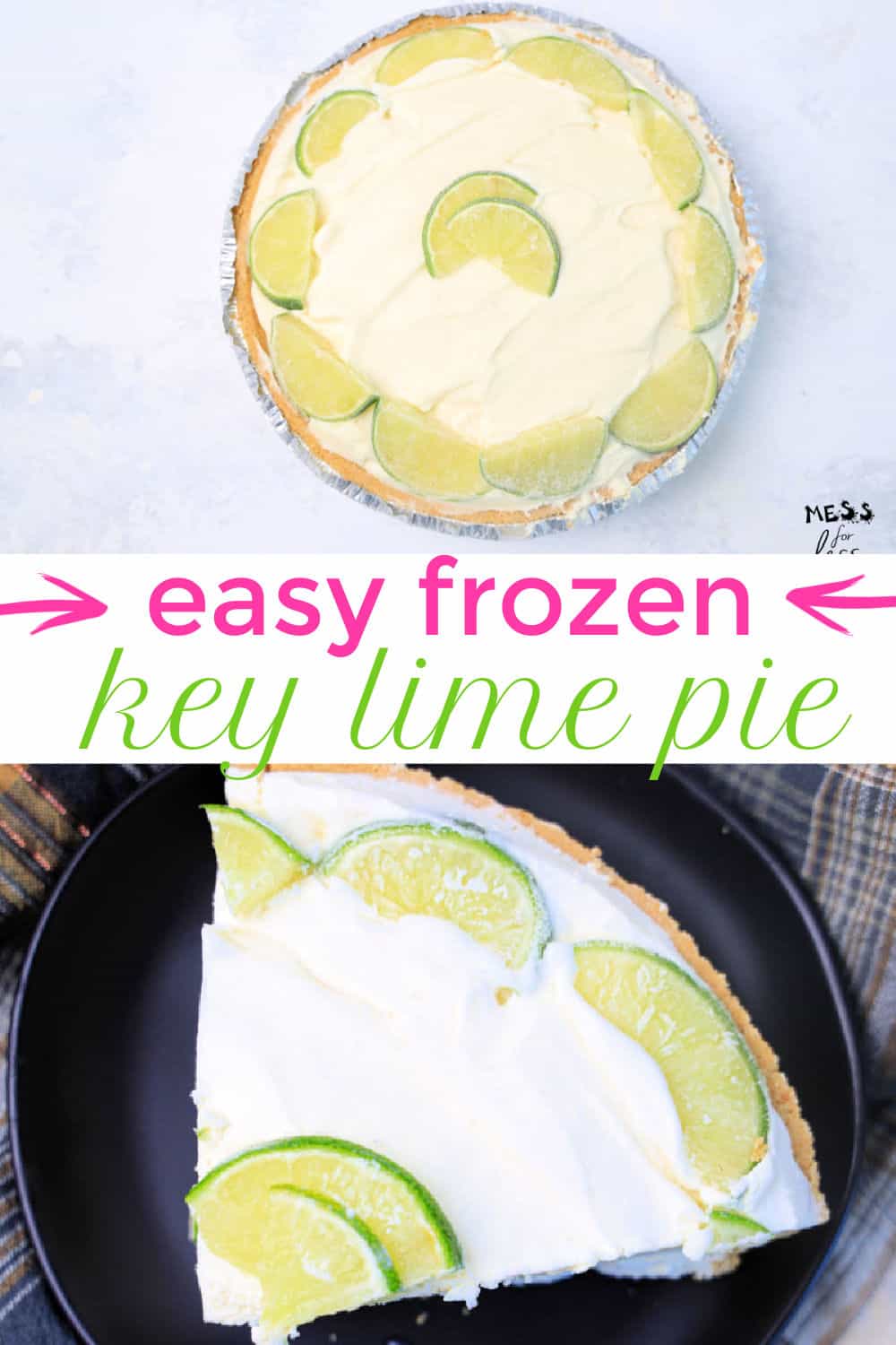Easy Frozen Key Lime Pie