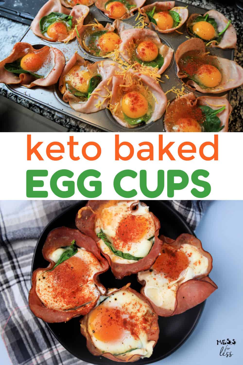 Keto Baked Egg Cups