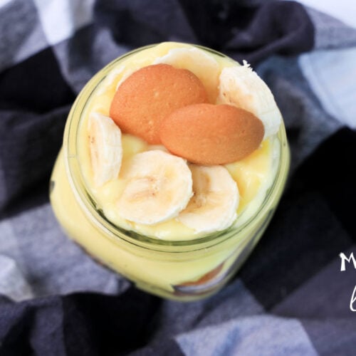 Banana Pudding Mason Jars Mess for Less