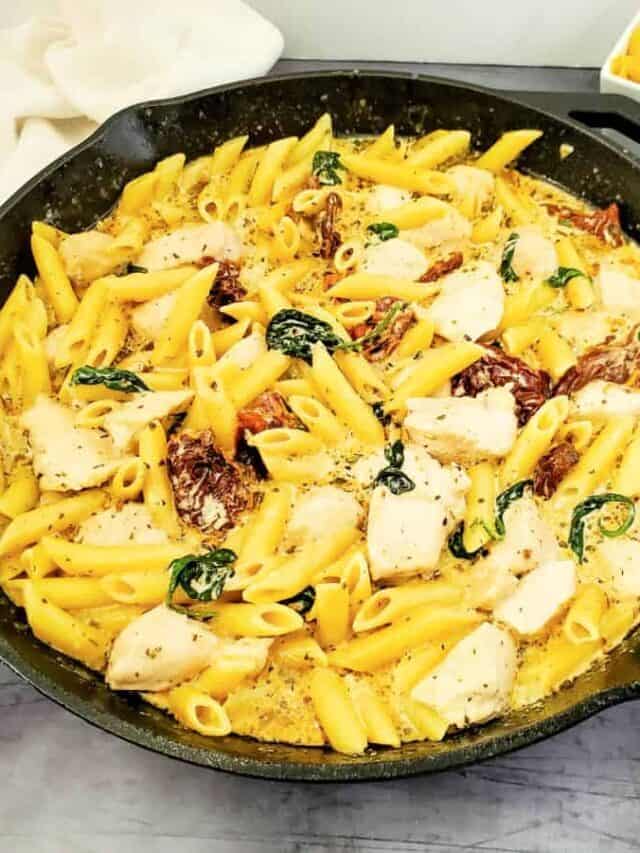 Creamy Tuscan Chicken Pasta