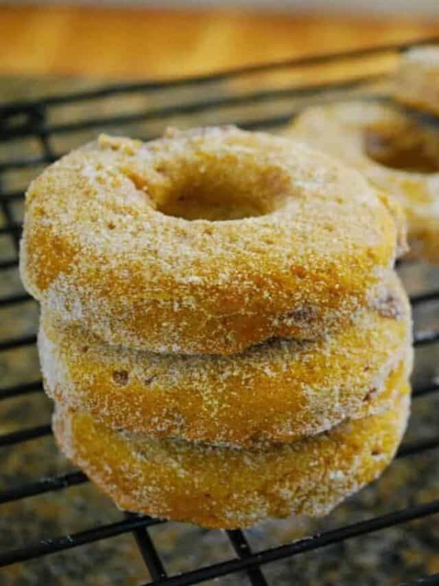 Baked Pumpkin Spice Donuts