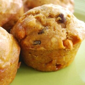 cropped pumpkin butterscotch muffins