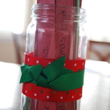 cropped advent jar with popsicle sticks inside