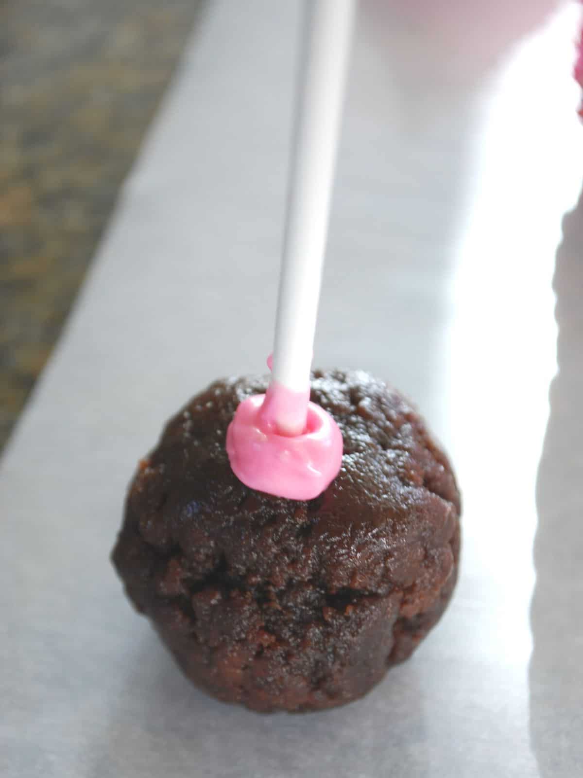 brownie cake pop