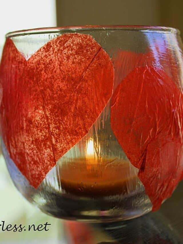 Heart Votive Craft
