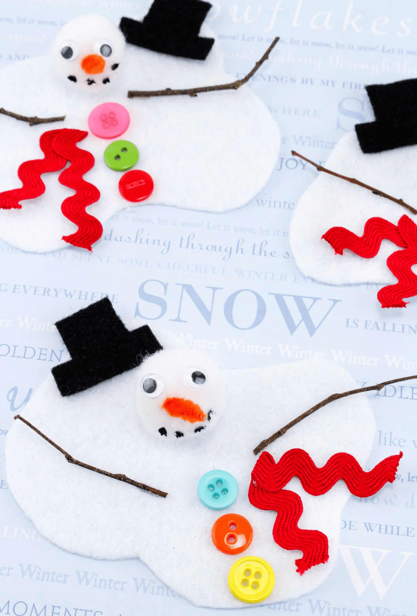 melted snowman craft