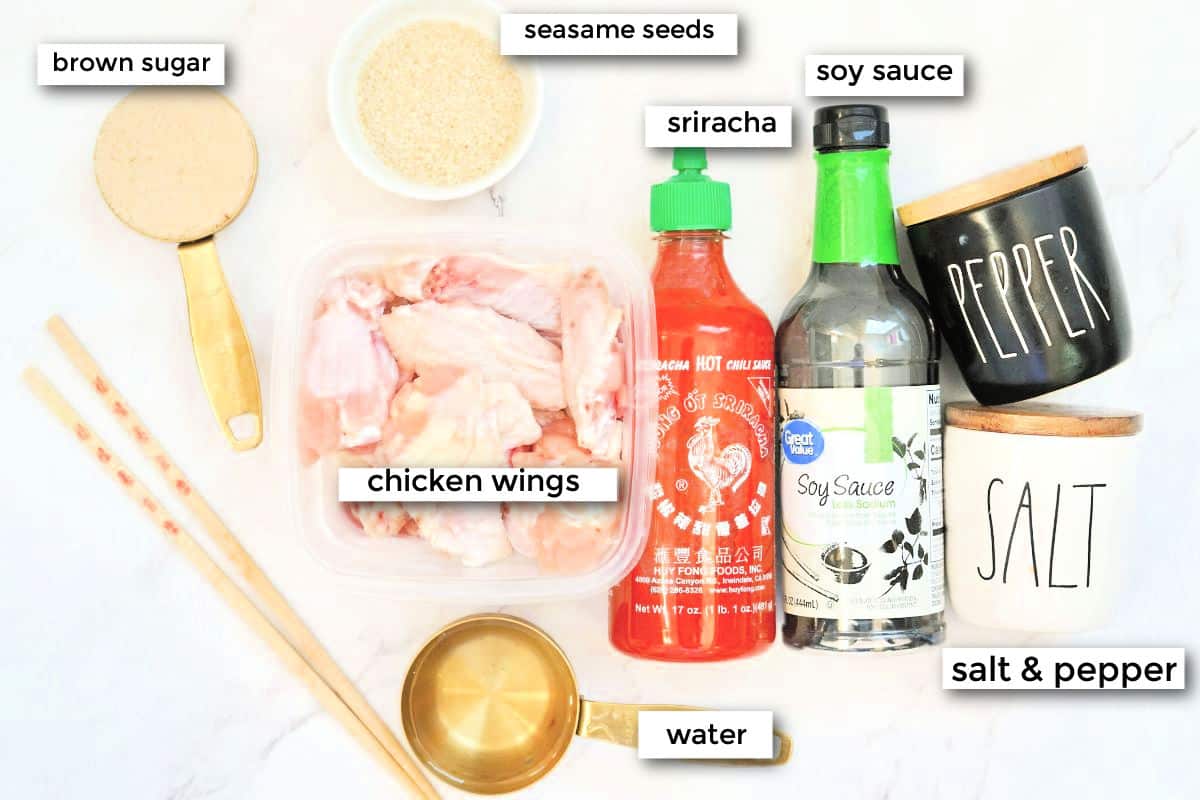 ingredients to make teriyaki chicken.