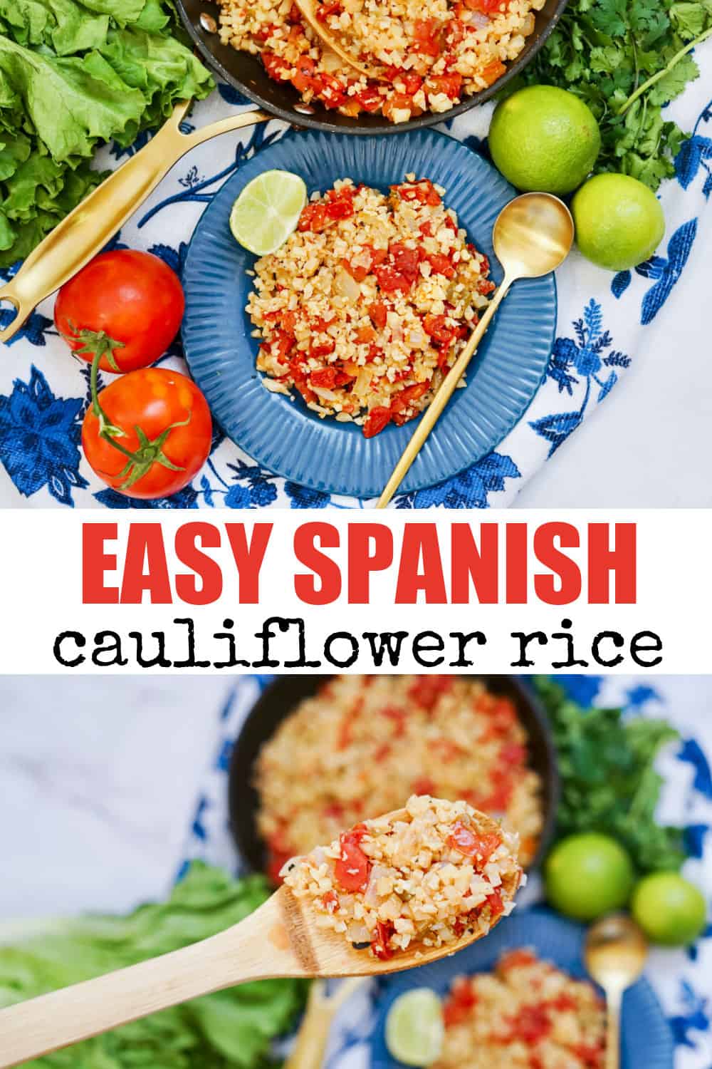 Easy Spanish Cauliflower Rice