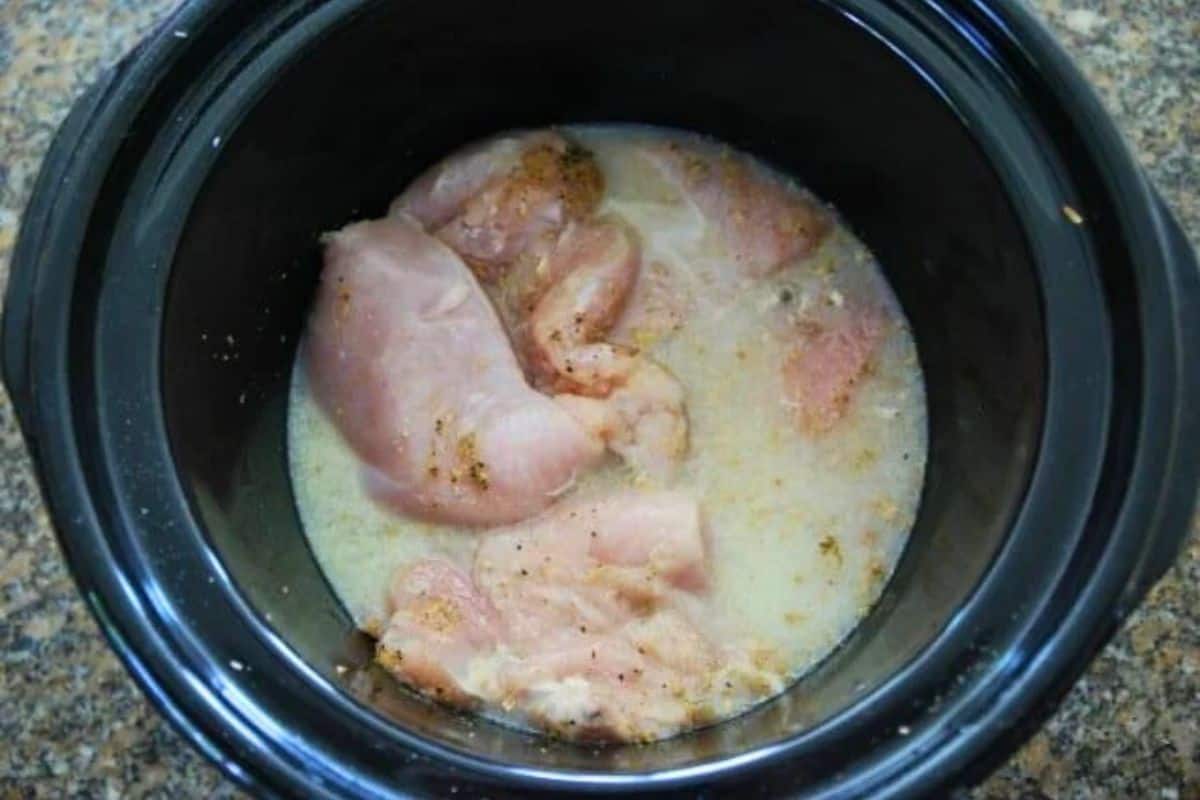 chicken in a crock pot