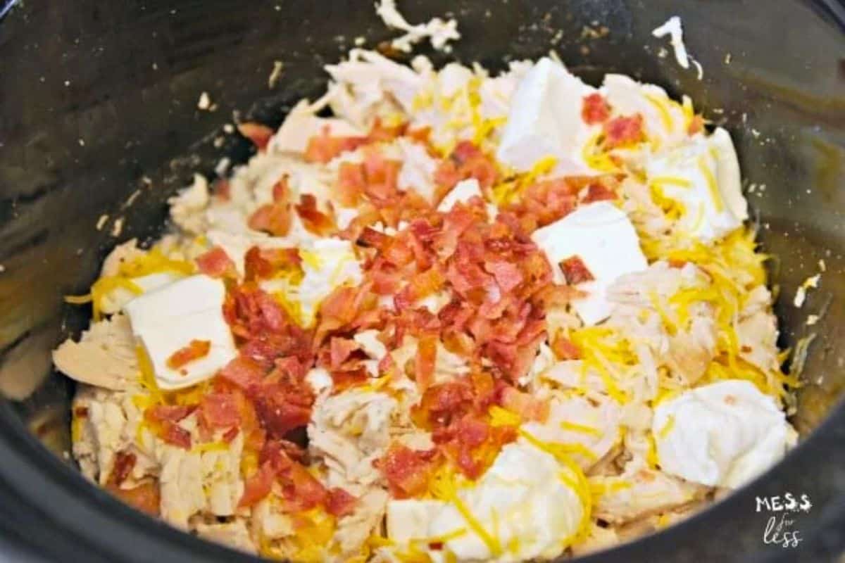 chicken with cream cheese and bacon