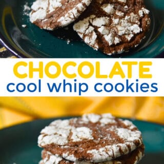 chocolate cool whip cookies pin
