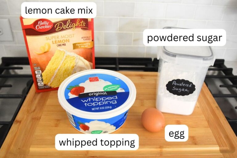 Lemon Wip Lemon Cool Whip Cookies - Mess for Less