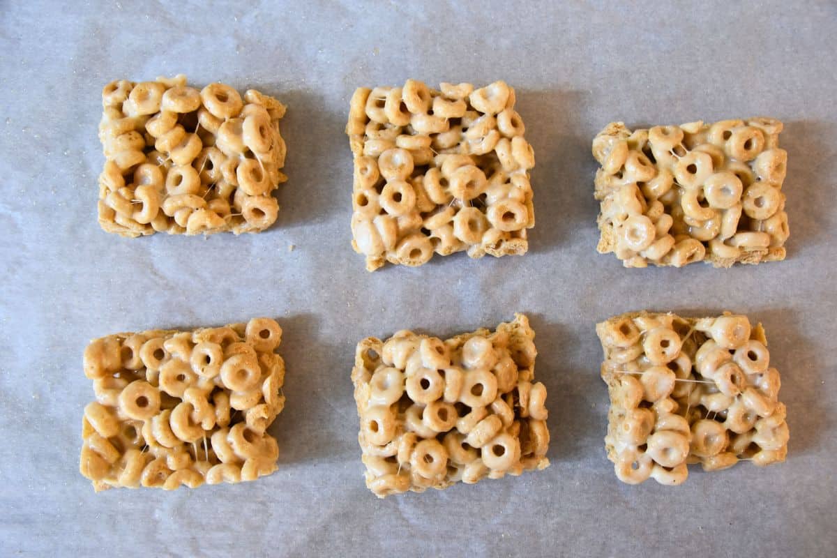 honey nut cheerios treats squares