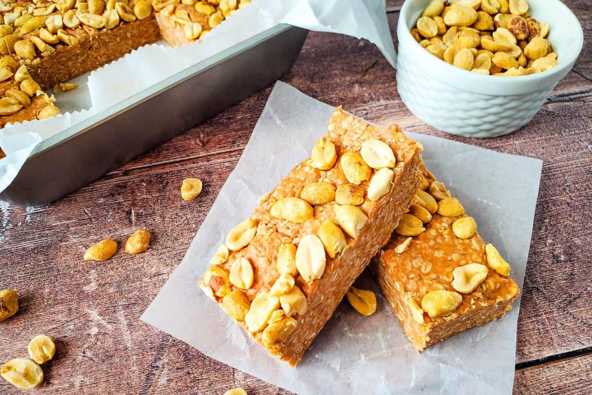 peanut butter protein bars