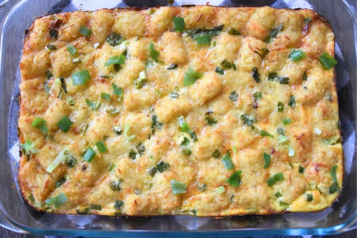 tater tot breakfast casserole.