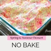 NO BAke Twinkies Cake for spring pin