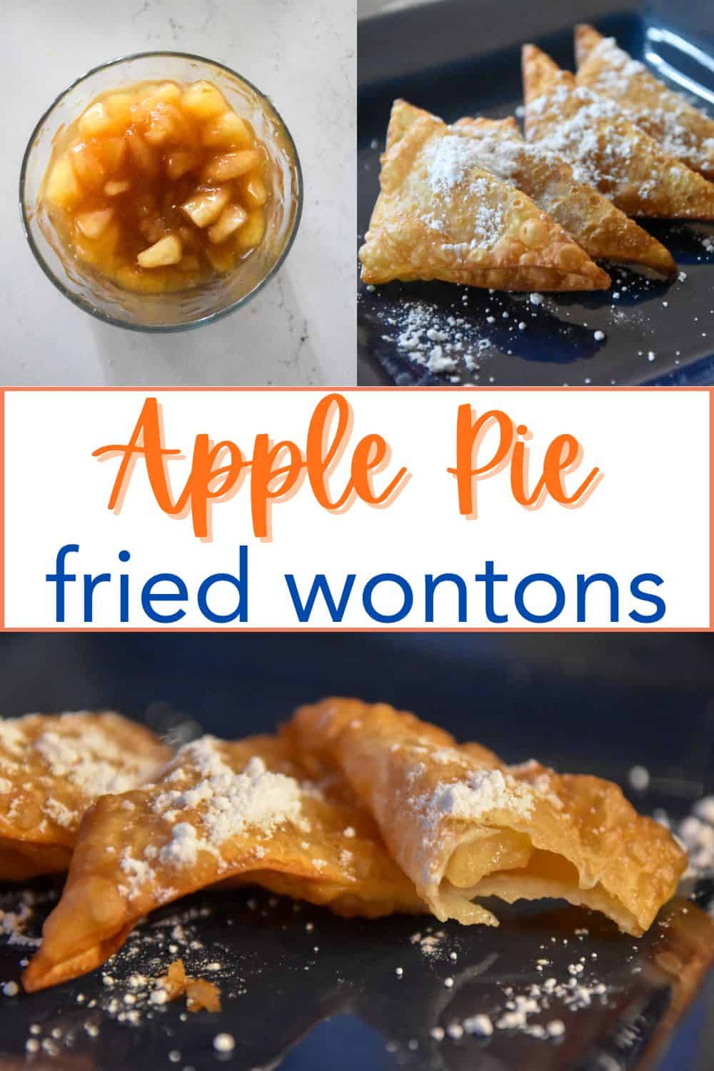 Apple Pie Fried Wonton Recipe