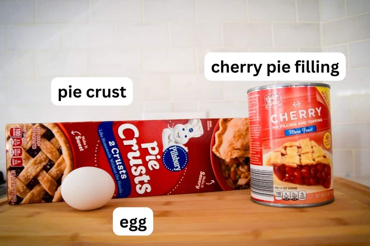 pie crust cherry turnovers ingredients