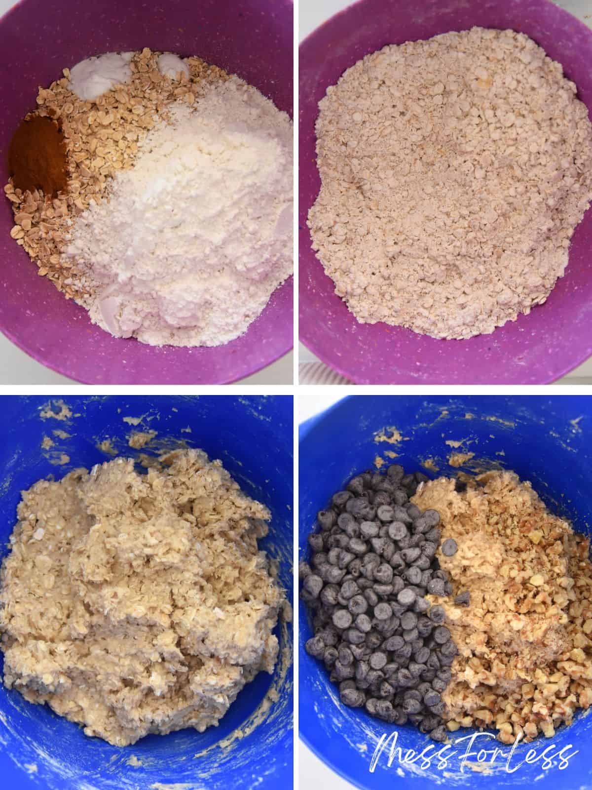 steps to make instant oatmeal cookies
