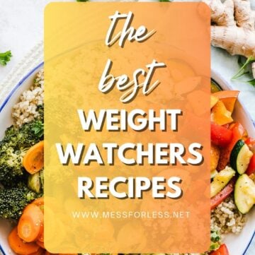 Weight Watchers Recipes Landing Page pin