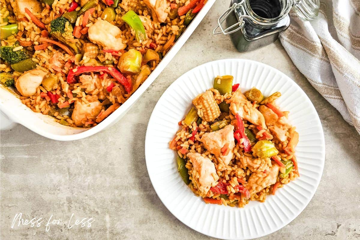 Teriyaki Chicken Casserole