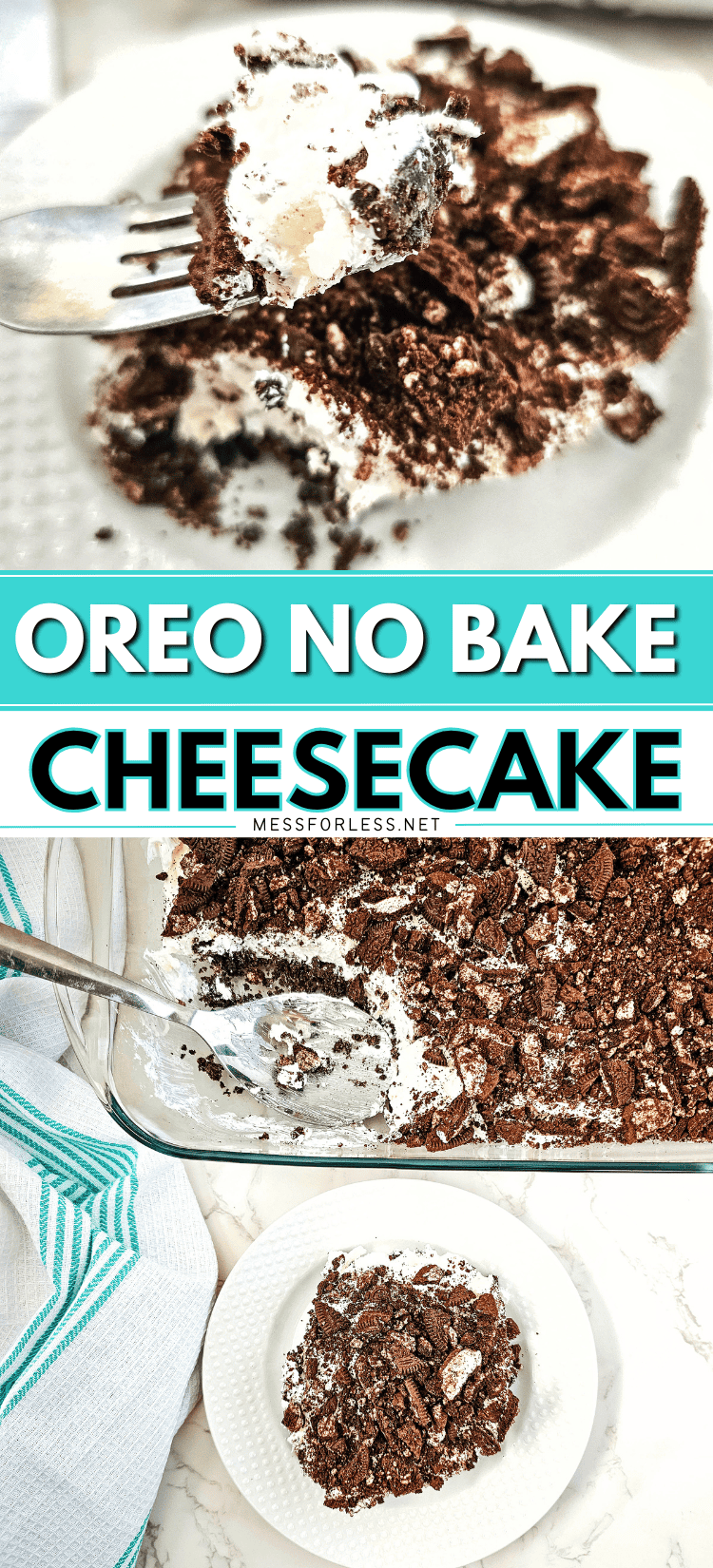 Oreo No Bake Cheesecake Pin