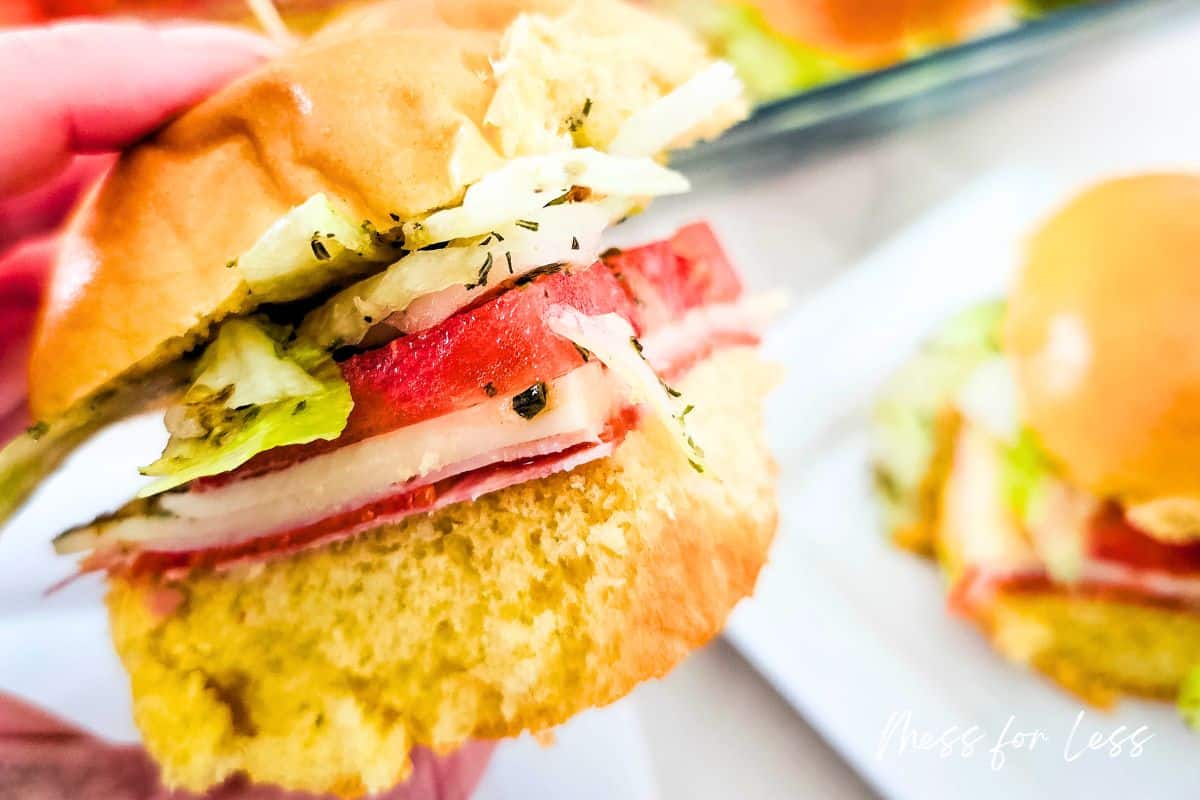 cold italian slider
