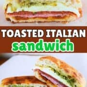 toasted italian sandwich pin