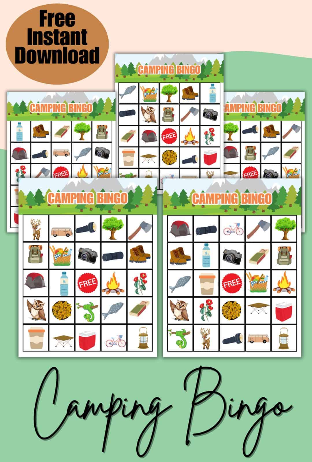 camping printables