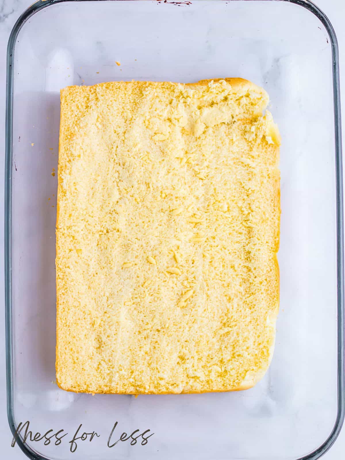 hawaiian rolls in casserole pan