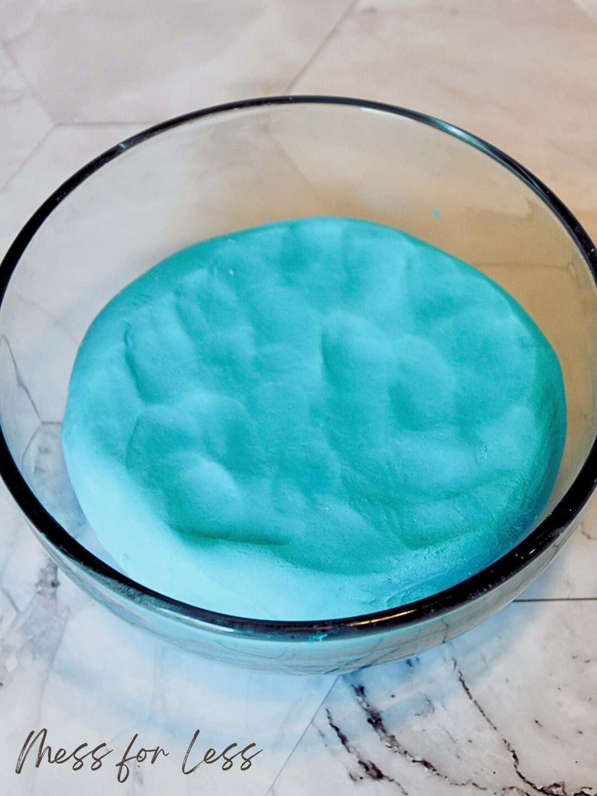 playdough in bowl