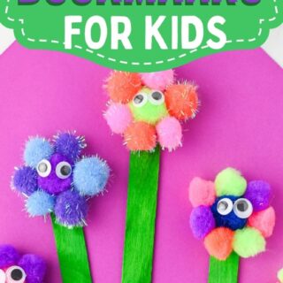 flower bookmarks for kids pin
