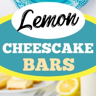 lemon cheesecake bars recipe