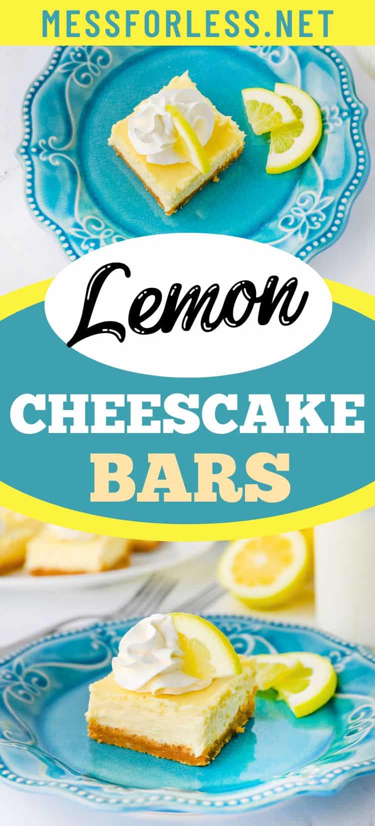 lemon cheesecake bars recipe