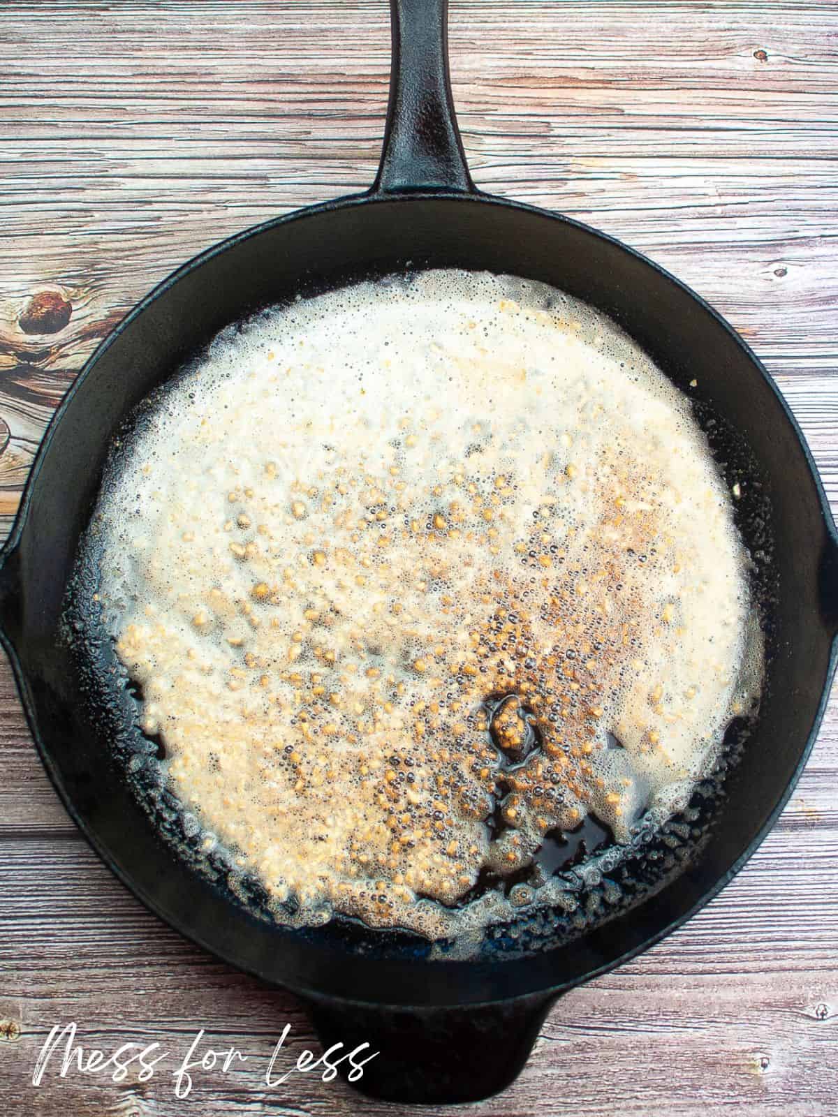 Browned butter and skillet