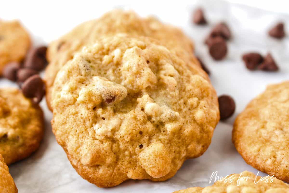 closeup of cookie
