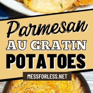 parmesan au gratin potatoes recipe pin
