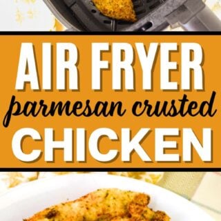 pin for parmesan crusted air fryer chicken