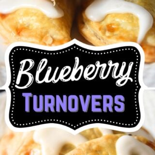 Blueberry Turnover Recipe Pin