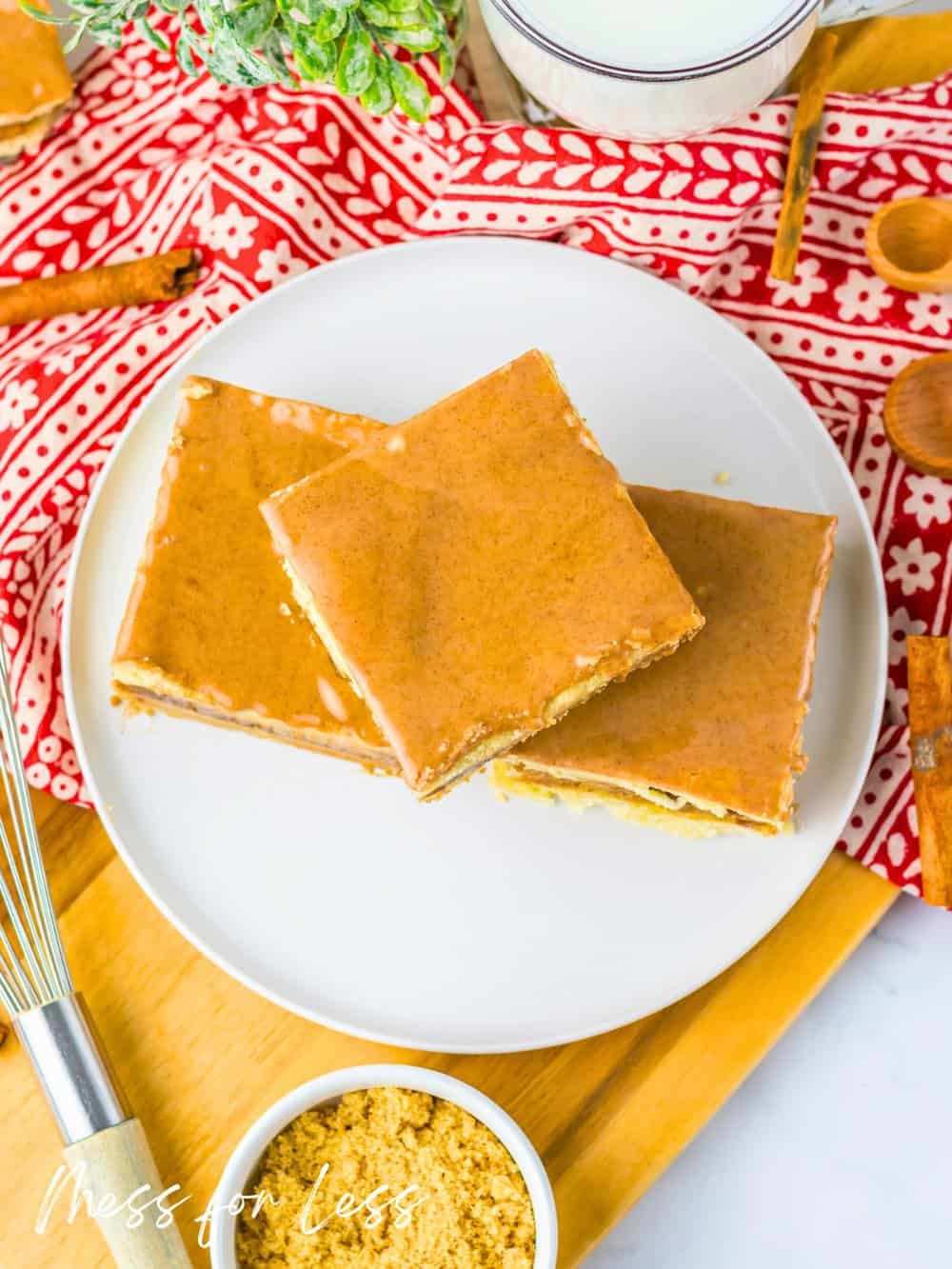 Homemade pop tart bars