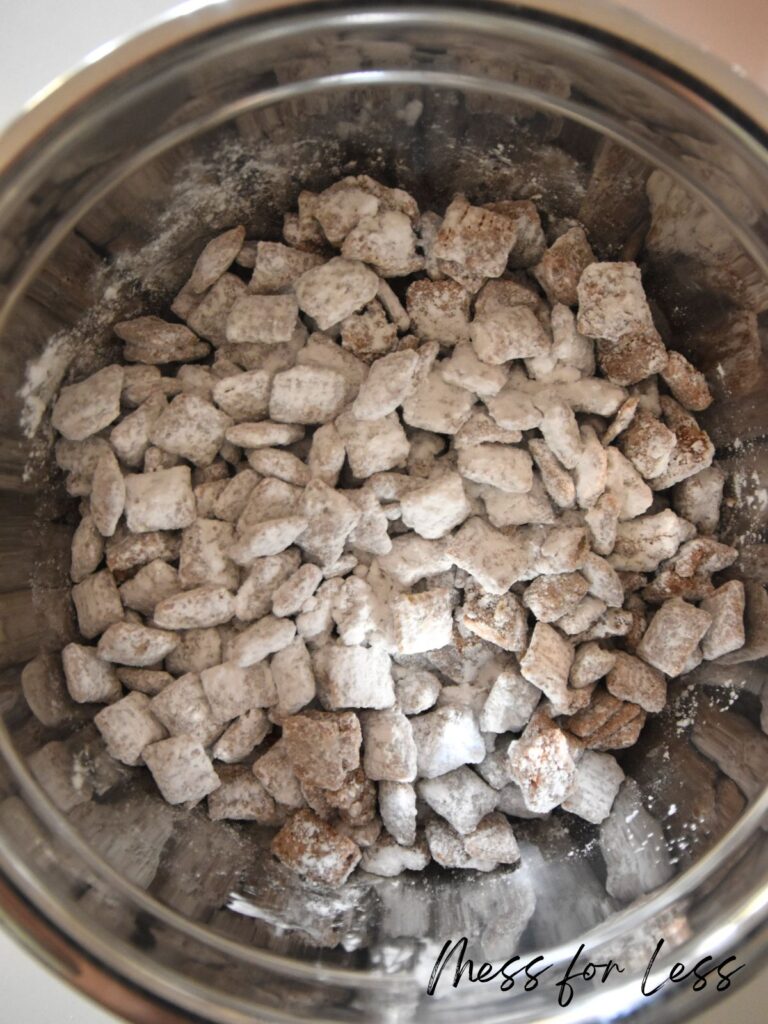 Fall Puppy Chow Recipe - Mess for Less
