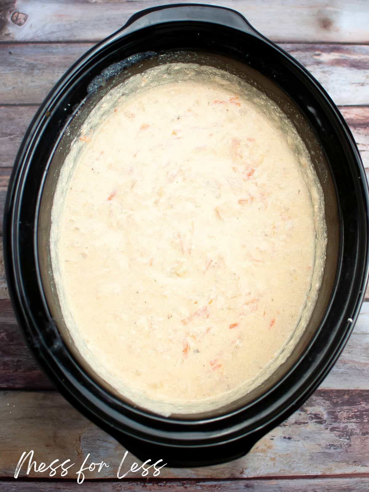 Soup in slow cooker